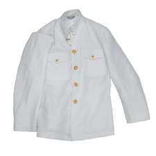 US Navy White Service Dress Jacket - XSmall
