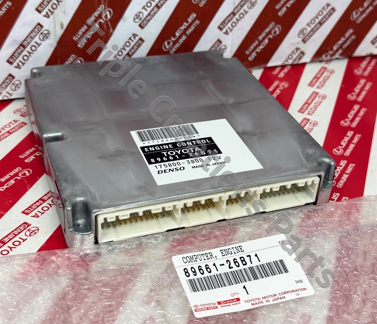 チビトヨ 8966126B71 Genuine Toyota Computer Engine Control 89661-26B71 OEM