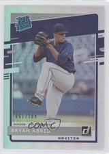 2020 Panini Donruss Rated Season Stat Line 61/104 Bryan Abreu #31 Rookie RC 3c2