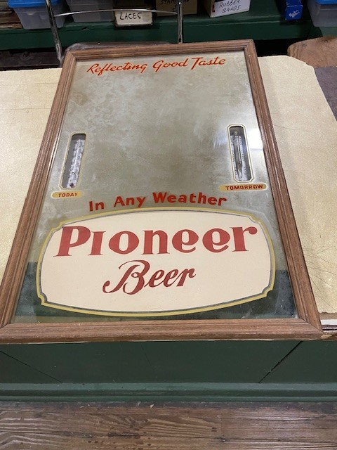 Fell Brewing Co Pioneer Beer mirror Simpson Carbondale
