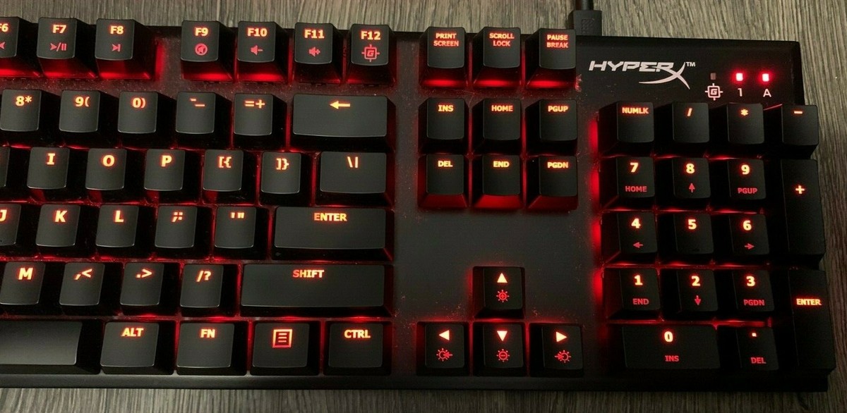 HyperX Alloy FPS BACKLIT KEYBOARD KEYCAPS KEYS (HX-KB1BR1-NA) | eBay