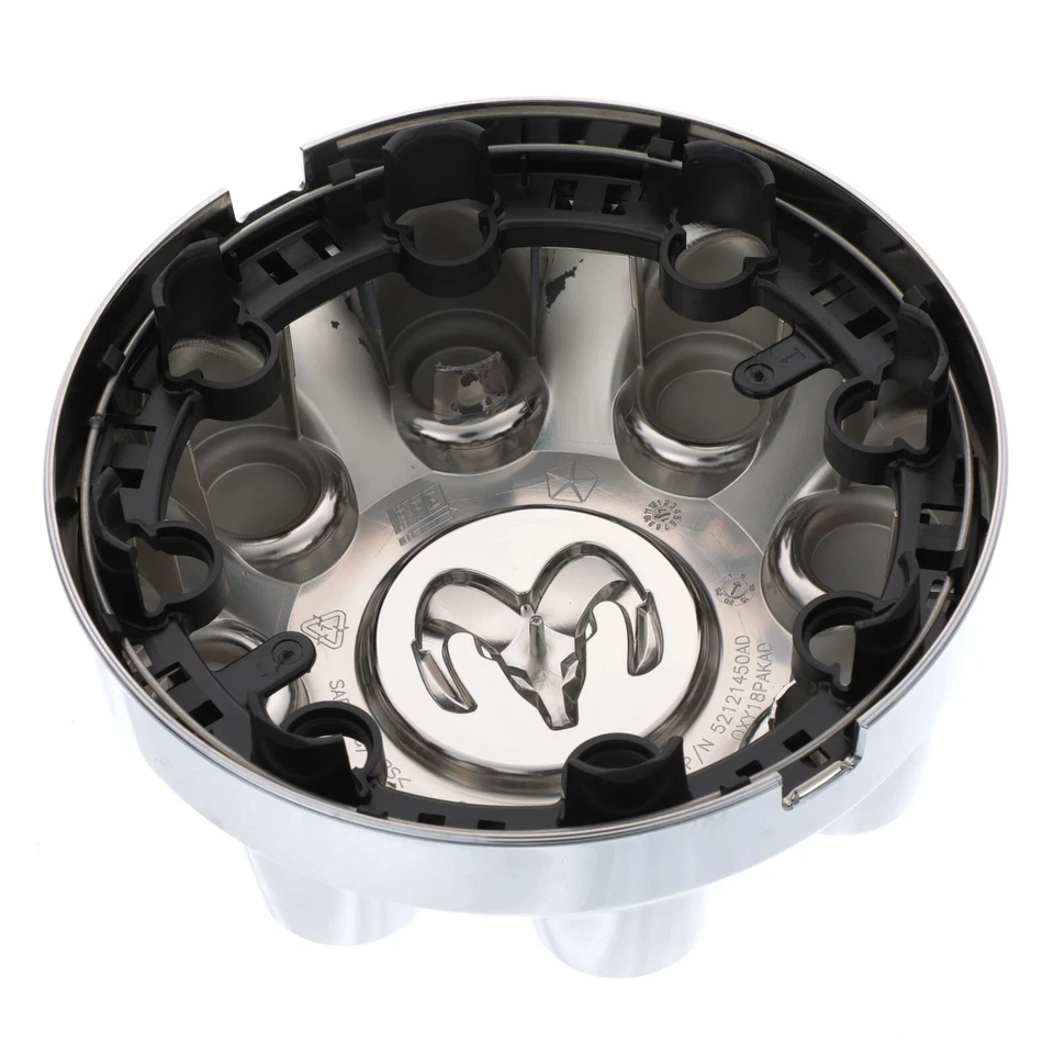 Dodge Ram 2500 y 3500 2003-2013 cubierta de rueda cromada tapa central MOPAR OEM NUEVO Foto 3 de 4