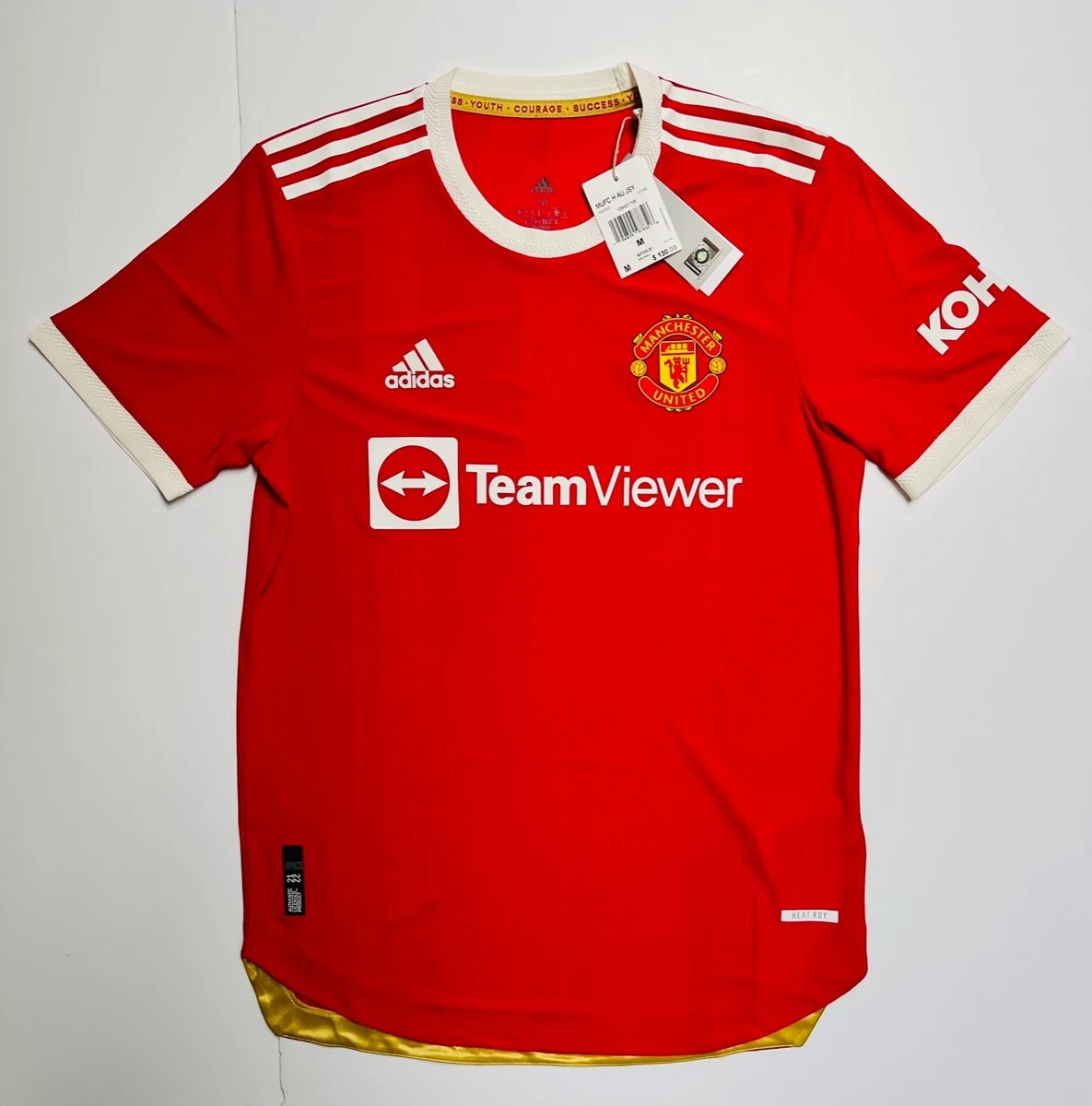 manchester united authentic shirt 2021 22