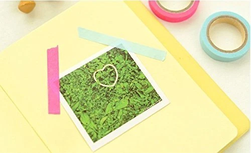 10 Rainbow Writable Washi Tape Set - Paper Masking Sticky Adhesive Craft Tape - Picture 6 of 6