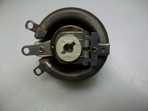 MEMCOR 200 OHM 50 WATT RHEOSTAT 1/2" SHAFT - Picture 2 of 4