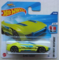 Hot Wheels Alpha Pursuit GelbgrüN Hw First Response Neu/Ovp Auto Mattel Toy Car