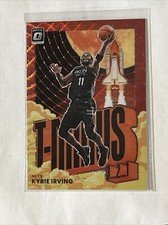 Kyrie Irving 2021-22 Donruss Optic T-Mall Red Wave T-Minus 3..2..1 Card No. 14