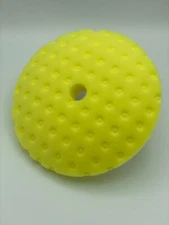 YELLOW CCS Curved Edge Cutting Pad 7-1/2 x 1-1/4 Lake Country