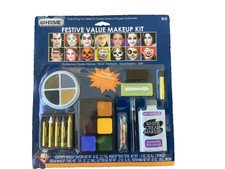 Professional 22pc Makeup Kit Halloween Costume Crayon NO SMUDGE Cream Face Paint