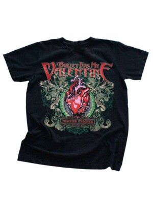 2013 Bullet For My Valentine Temper Temper Shirt Black Unisex S-5XL EM0633