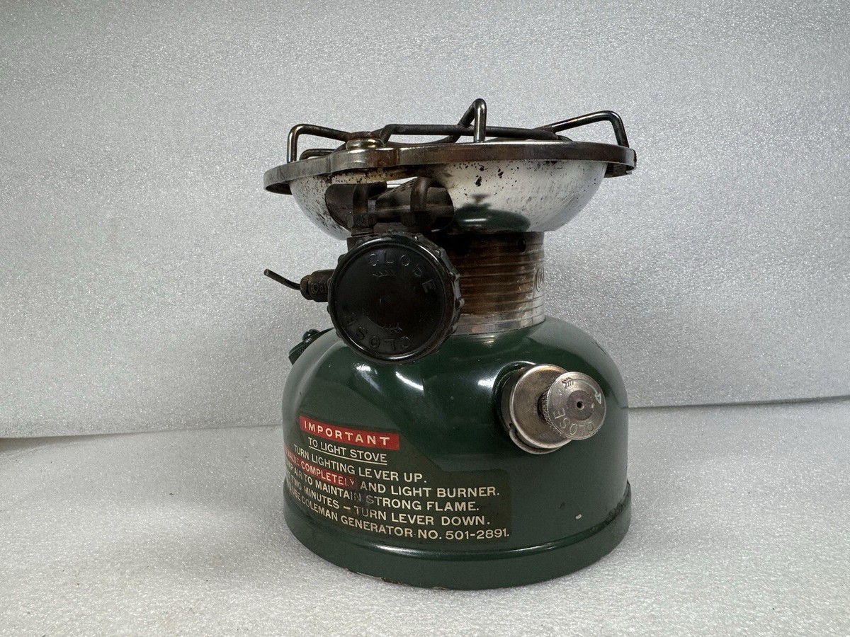 1961 COLEMAN 501-700 GREEN SPORTSTER STOVE COLEMAN 501 | eBay
