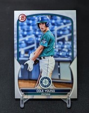 Cole Young Prospect Rookie Card 2023 Bowman Base Paper #BP-9 Seattle Mariners 