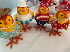 4x Target Spritz Sun Squad Summer 2022 Fabric Bird Set Pearl Tanner Star Drummer