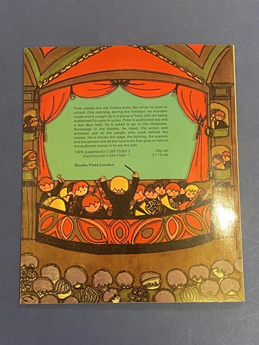 1973 1st Edition, Come Inside the Theatre, Julie Simpson, Studio Vista London - Picture 4 of 7