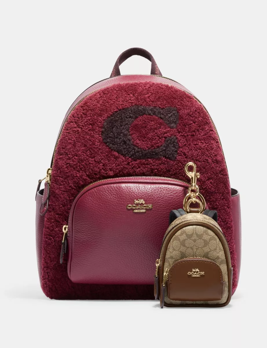 Coach small hotsell backpack purse