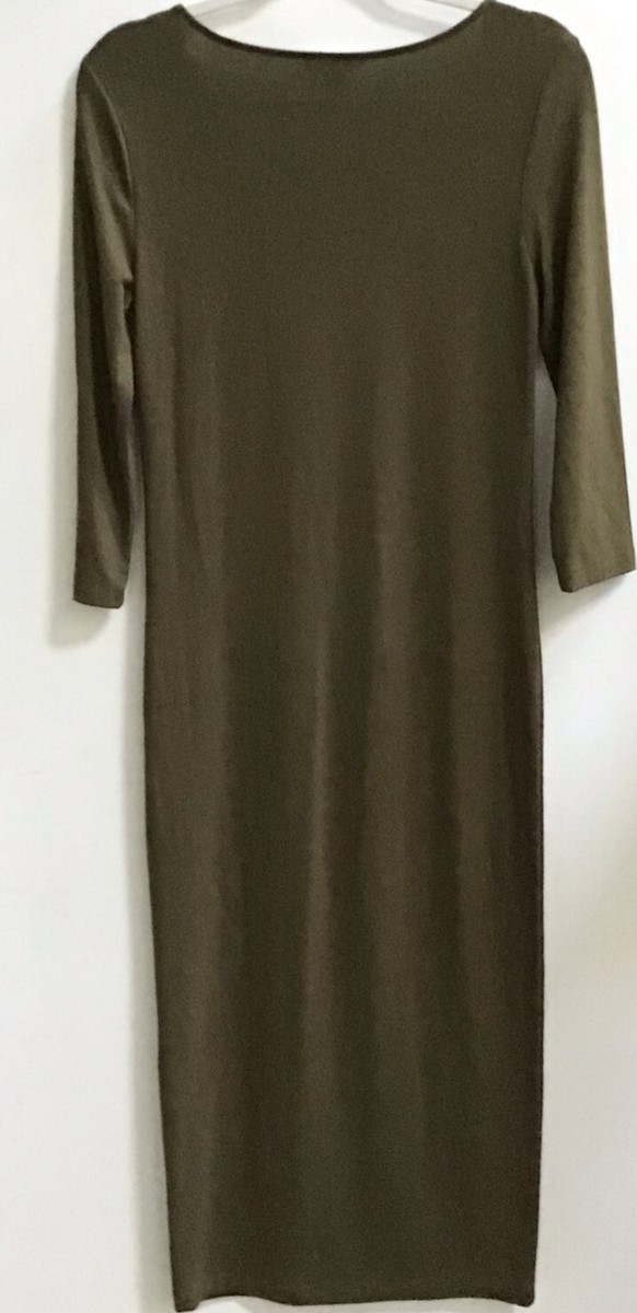 slim fit dress slacks Olive Cutout Mini Dress main image 1