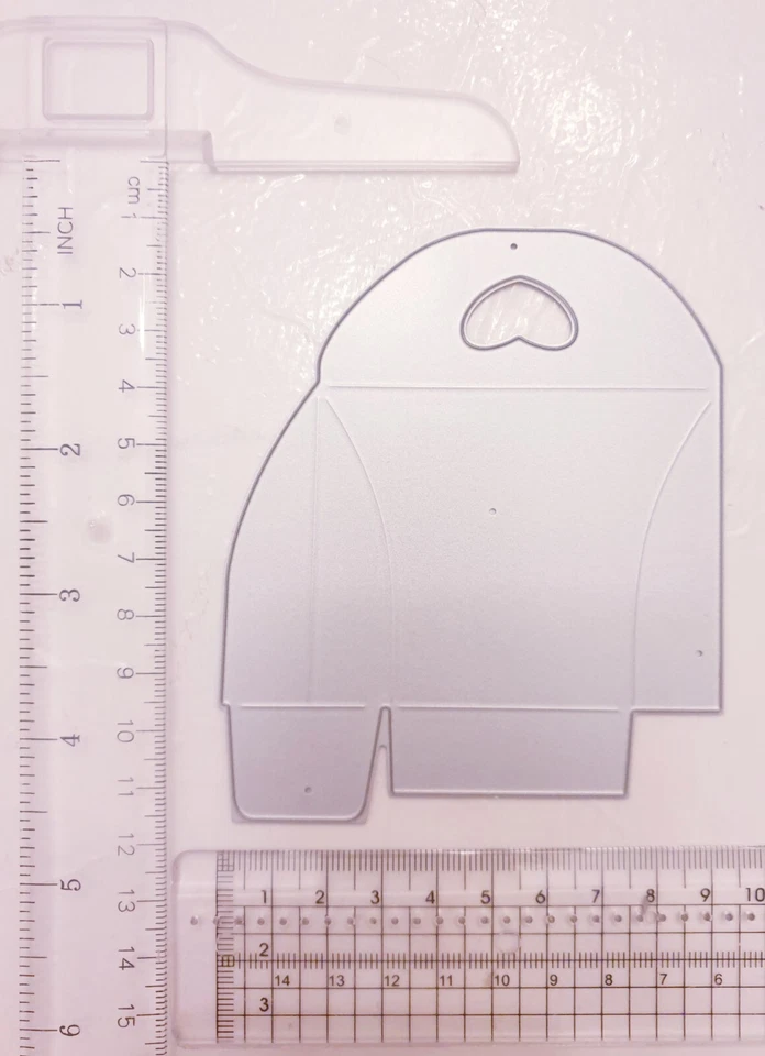 Stanzschablone Für Sizzix Bigshot Dies Verpackung Box Tasche Up Tasche Schachtel - Bild 2 von 4