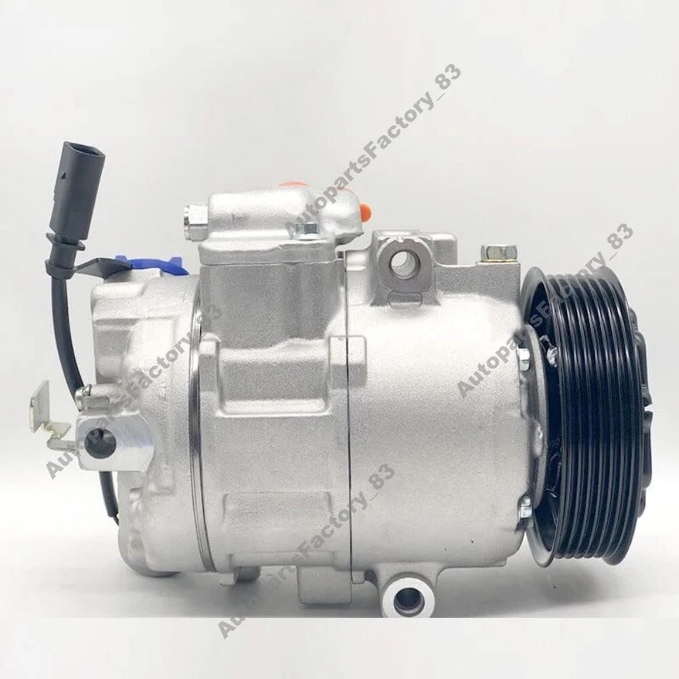 Compresor de aire acondicionado para Audi A2 Skoda VW Fox Golf IV Lupo Polo IV Polo V 6Q0820808 Foto 3 de 4