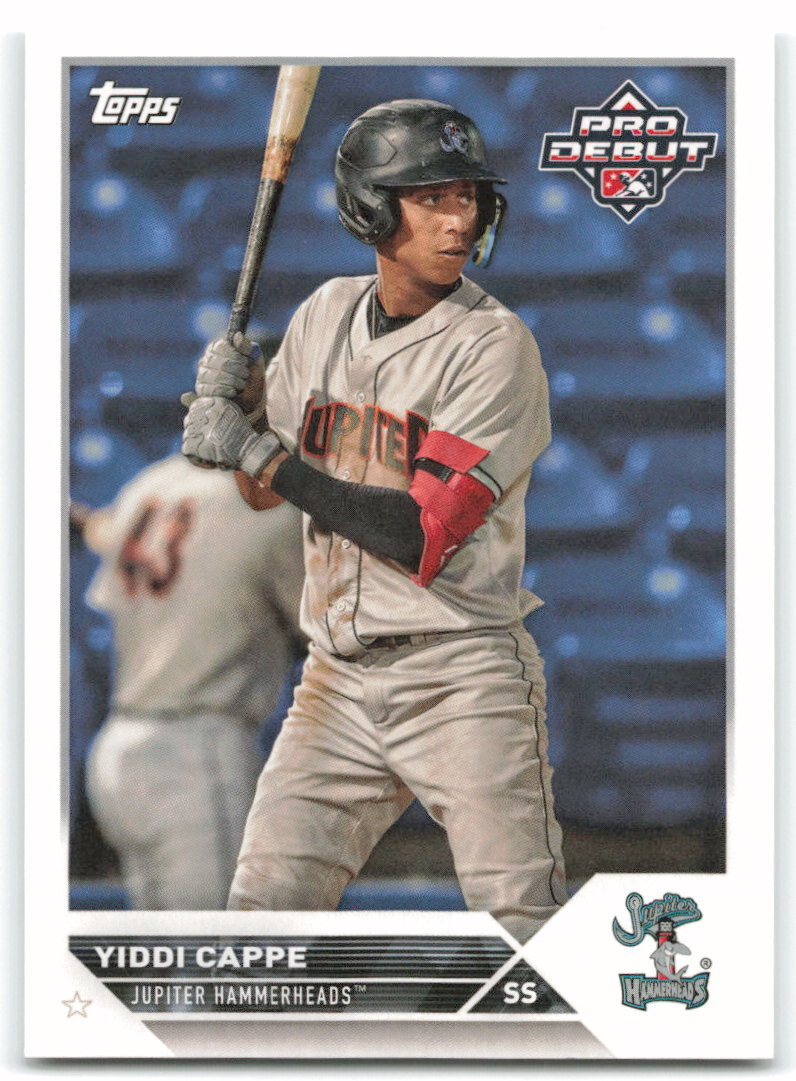 2023 Topps Pro Debut #PD-102 Yiddi Cappe Jupiter Hammerheads 3AN | eBay