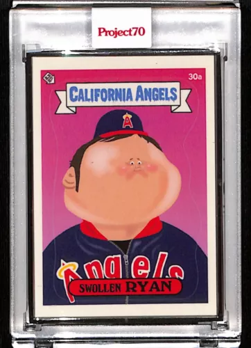 2021 TOPPS PROJECT 70 #788 NOLAN RYAN BY KEITH SHORE P70 AP SILVER FRAME 51/51