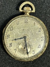 Vtg 1923 Elgin Gr 303 Model 3 12s 7j Regal B B Gold Filled Pocket Watch REPAIR