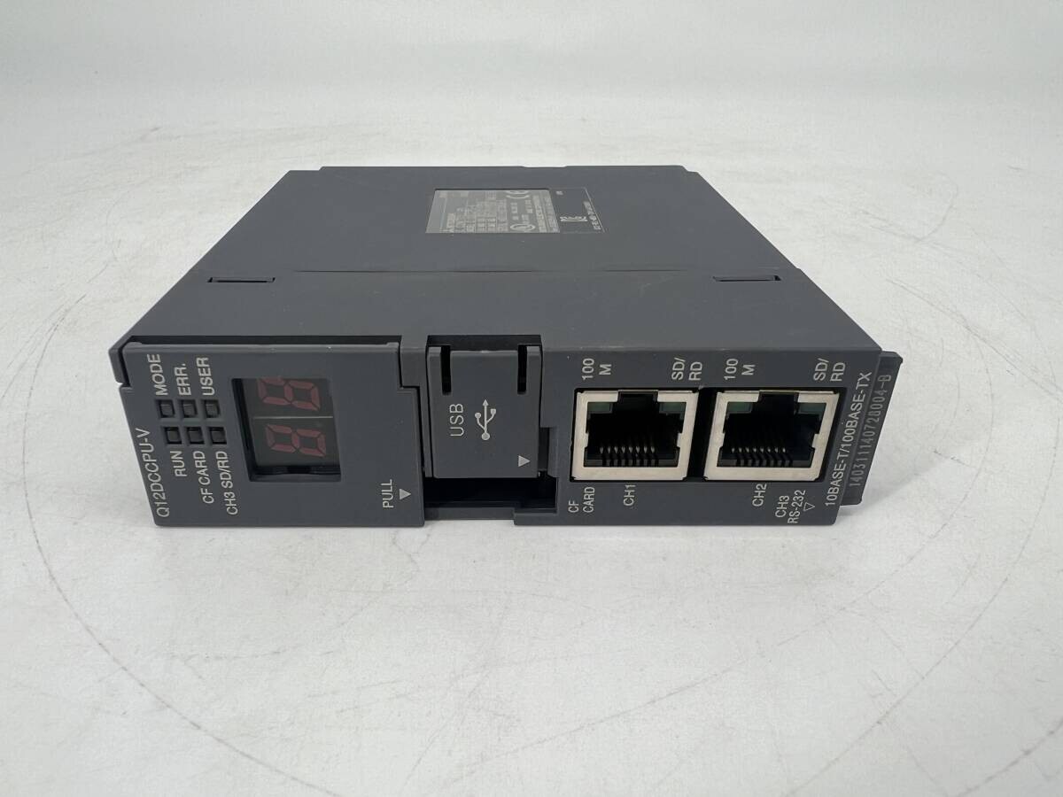 Mitsubishi Q12DCCPU-V C Controller CPU Module Removed From The