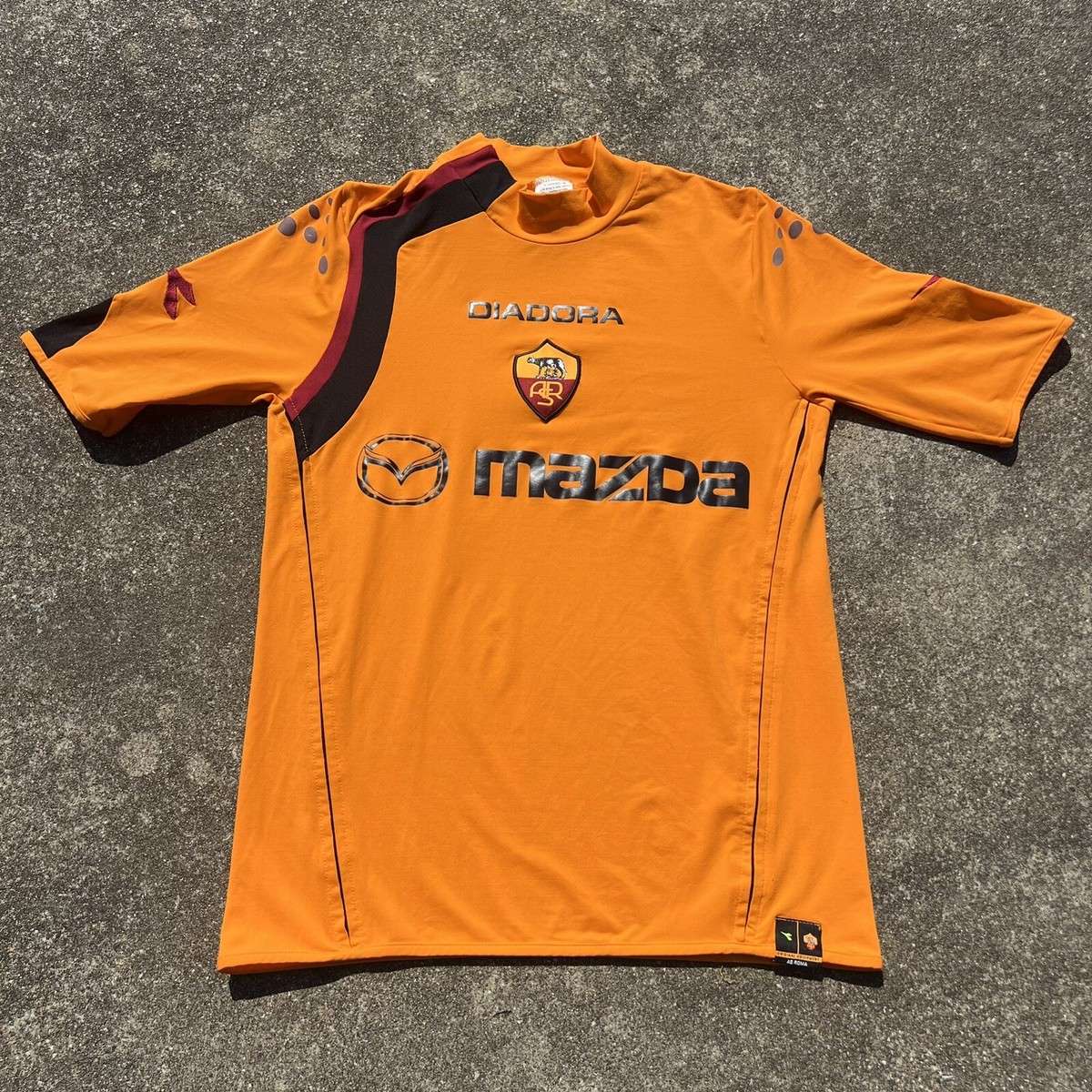 2004/05 DIADORA AS ROMA ホームレプリカ　Mサイズ 2004/05 DIADORA AS ROMA ホームレプリカ Mサイズ