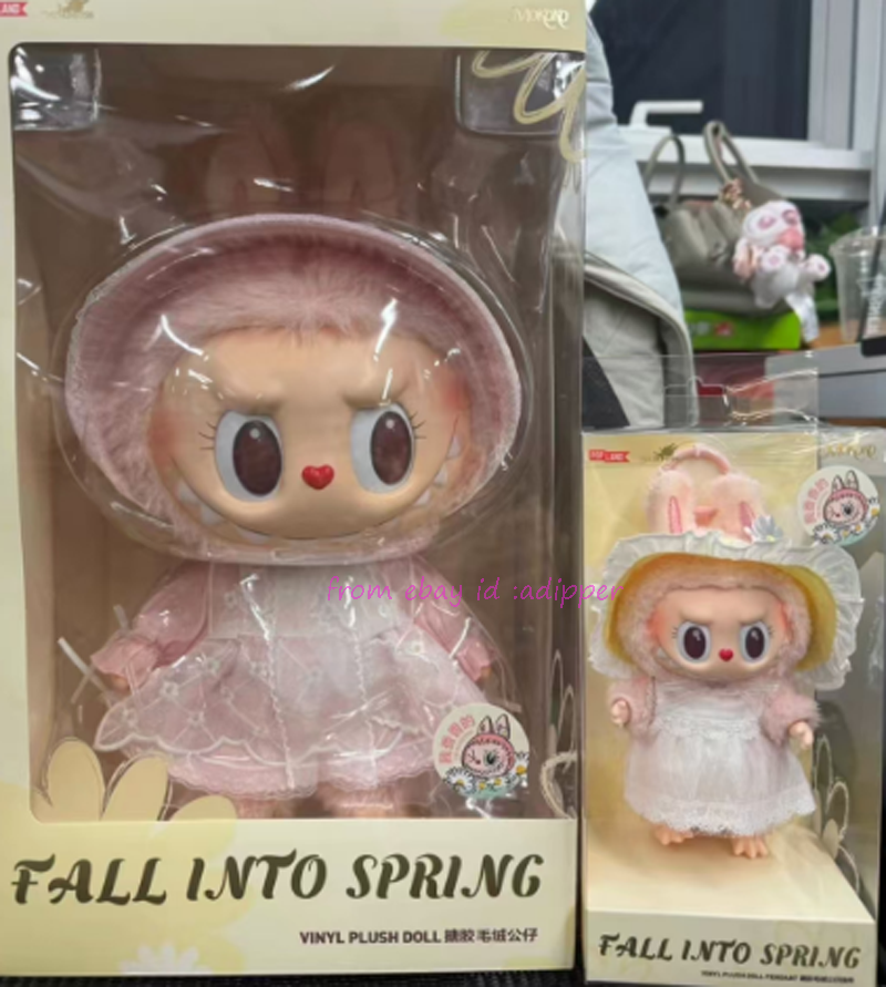 POP LAND FALL INTO SPRING 人形 Perfect Pop Mart Mokoko Fall Into Spring Set Vinyl Plush