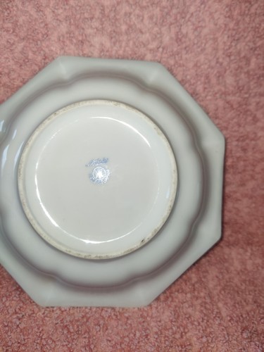 UN CUENCO NORITAKE VINTAGE, 20 CMS/8 PULGADAS DE DIÁMETRO, ESCENA DEL LAGO DE PESCA, PINTADO A MANO - Imagen 5 de 8