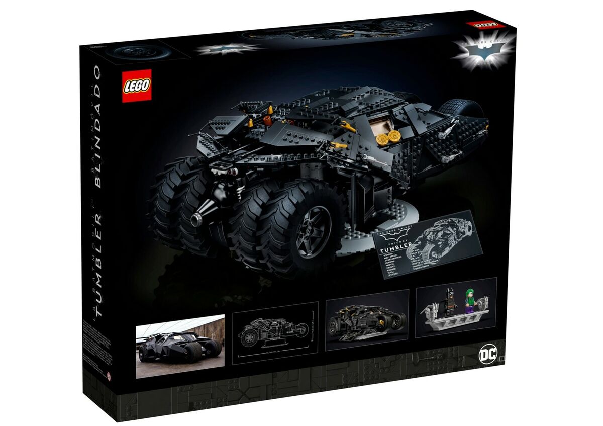  LEGO DC Batman Batmobile Tumbler 76240 Iconic Car