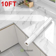 Marble Contact Paper Self Adhesive Peel & Stick Wallpaper PVC Kitchen Countertop