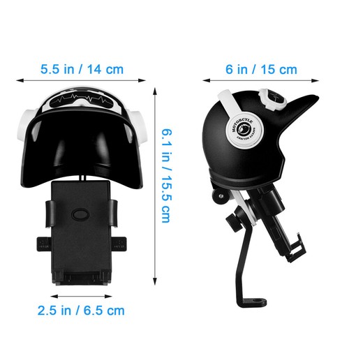Waterproof Mobile Phone Holder Cap Bicycle Mount Cellphone for Bike - 第 2/11 張圖片