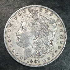 1891 Morgan Dollar - High Quality Scans #Q690