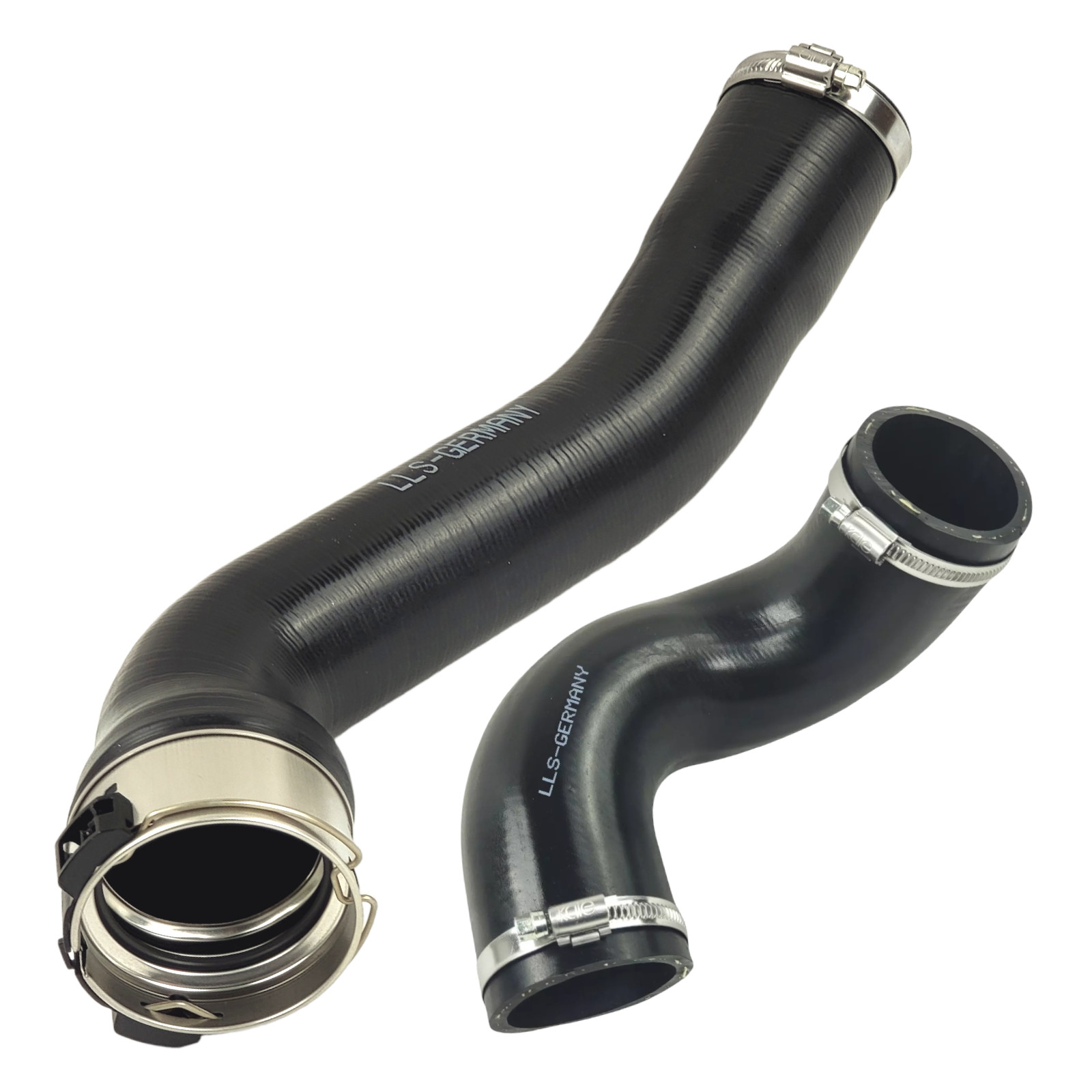 2X Turbo Hose Intercooler Hose For JEEP COMPASS 2.0 CRD 2.2 CRD 04891966AB 2X