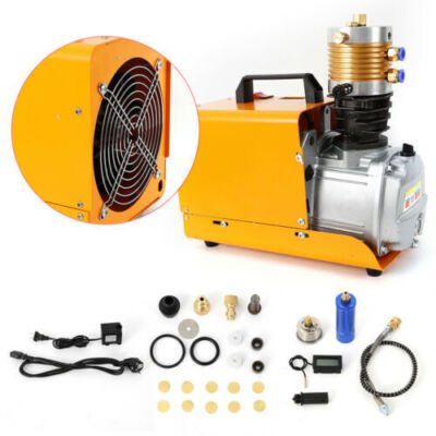 4500PSI Elektrische Hochdruckluftpumpe Pumpe PCP Luft Kompressor 1800W 300Bar DE
