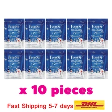 10 x Frozen Collagen Peptides Glutathione Whitening Bright Skin + QR Code