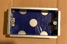 Double 2 Gang Dry Lining Box Metal Fireproof Intumescen Stud Wall 35mm - NEW