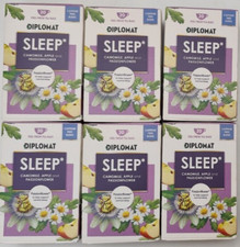 Herbal Infusion Tea SLEEP Camomile Apple Passionflower 120 Bags 6x 20 ALDI Relax