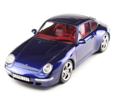 Porsche 911 (993) Carrera 4S 1994 Blue 1:18 GT Spirit GT012B
