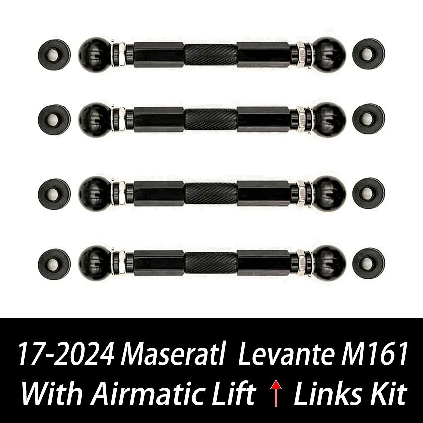 FOR MASERATI LEVANTE M161 AIR SUSPENSION LIFT KIT RISE LINKS LEVELL MODULE RODS - Imagen 2 de 4