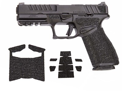 NDZ Textured Decal Grip for Springfield Echelon Black Granulate - Choose Size