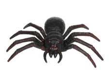 Halloween Black Spider Prop 20" Plastic Tabletop Party Decor Haunted House Bug