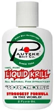 Pautzke Bait Liquid Krill Shrimp Scent All Natural Attractant Cure 2 oz Bottle