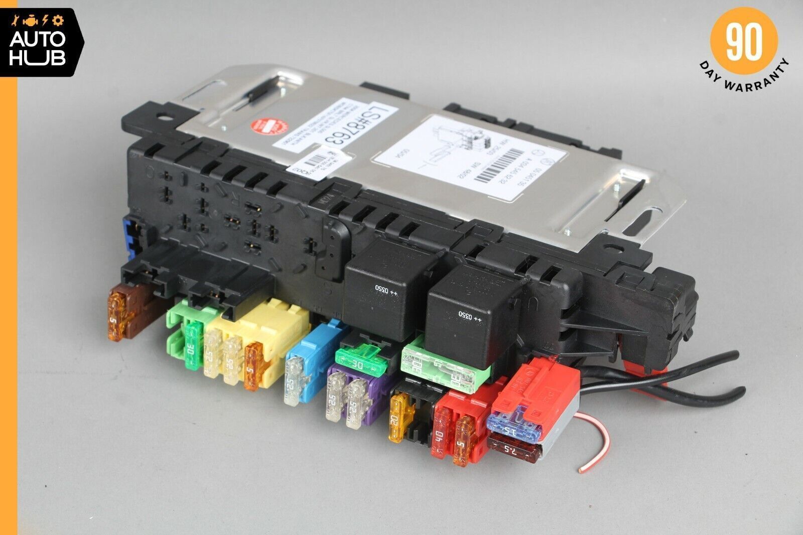 03-12 Mercedes R230 SL500 SL550 SL55 AMG Rear SAM Fuse Box Relay Module OEM