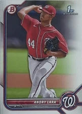 2022 Bowman Prospects#BP-70 Andry Lara tr
