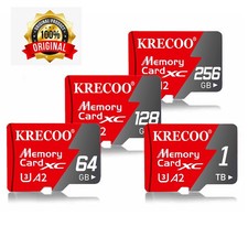 1-3PACK 64GB 128GB 256GB Micro SD Card Class 10 V30 Memory Card U3 TF Card LOT