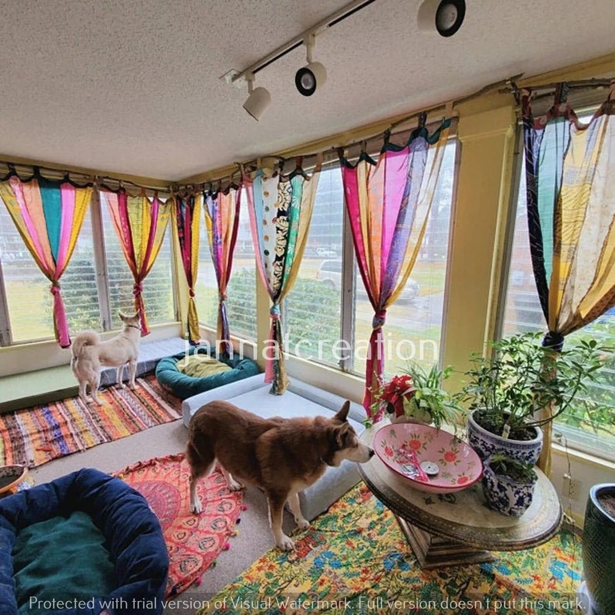 Wholesale Lot Patchwork Curtain Door Drape Window Home Decor