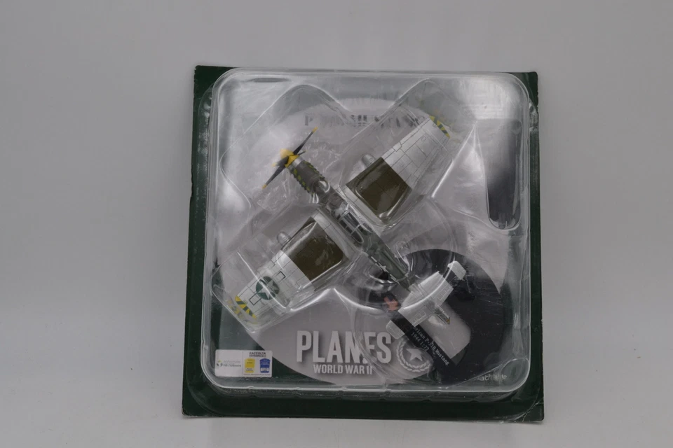 DIE CAST 1/72 " P 51B MUSTANG " AEREO DELLA II GUERRA HACHETTE - Immagine 2 di 2