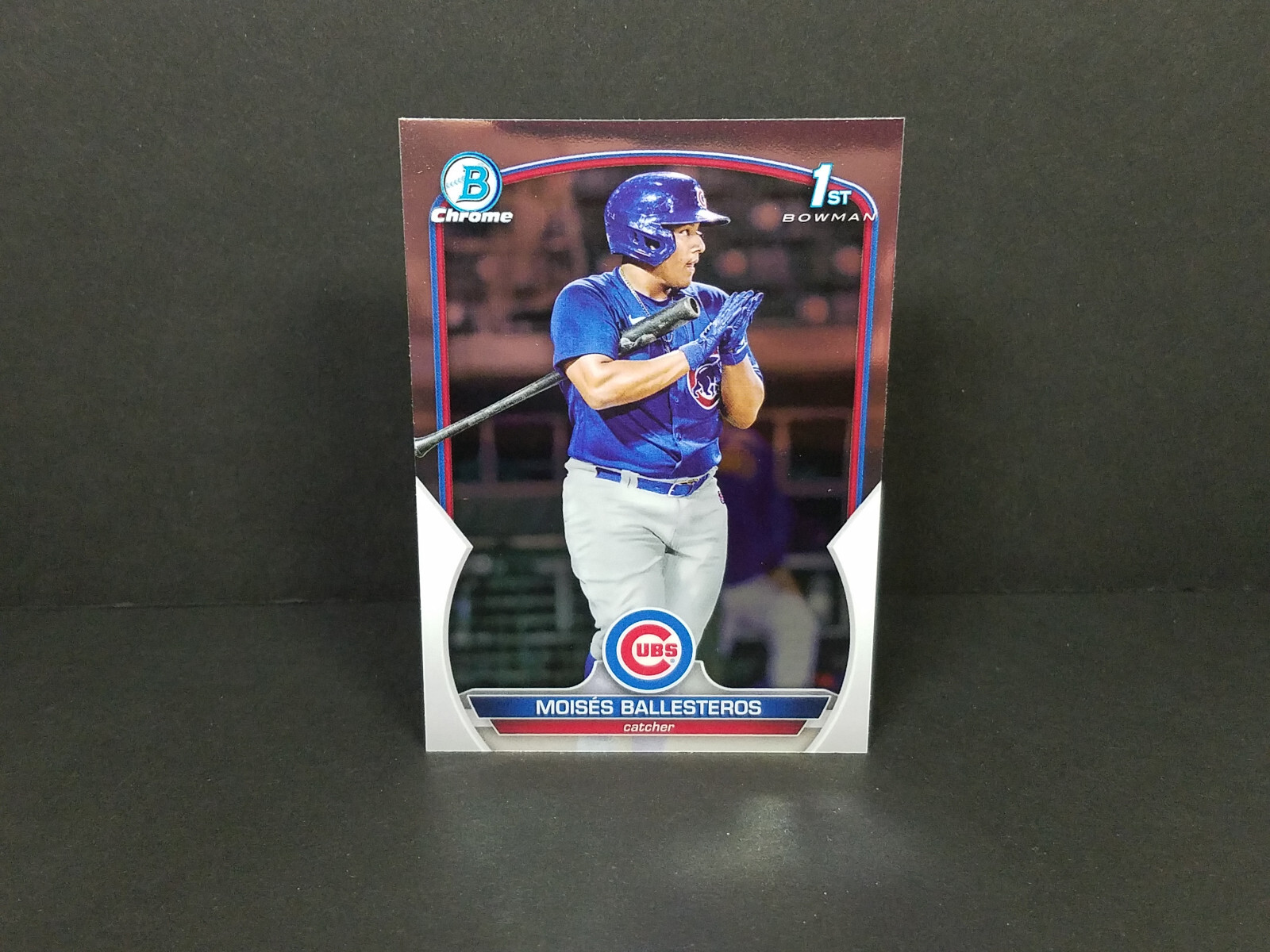 2023 Bowman #BCP-11 Moises Ballesteros, Cubs (1st BC) - Chrome Prospects