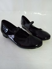 Spotlights ABT Tap Shoes Little Girls 10.5 Black Patent Leather